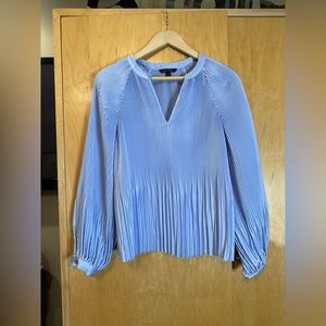Banana Republic blue blouse